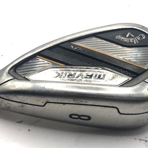 CALLAWAY MAVRIK MAX 8 IRON KBS Max 80 Regular Steel Shaft *Good*