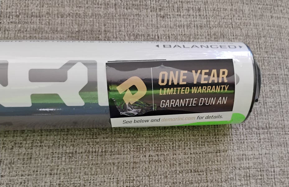 Brand New DeMarini WTDXCB5 CF Zen Certified Bat (-5) 25 oz 30"