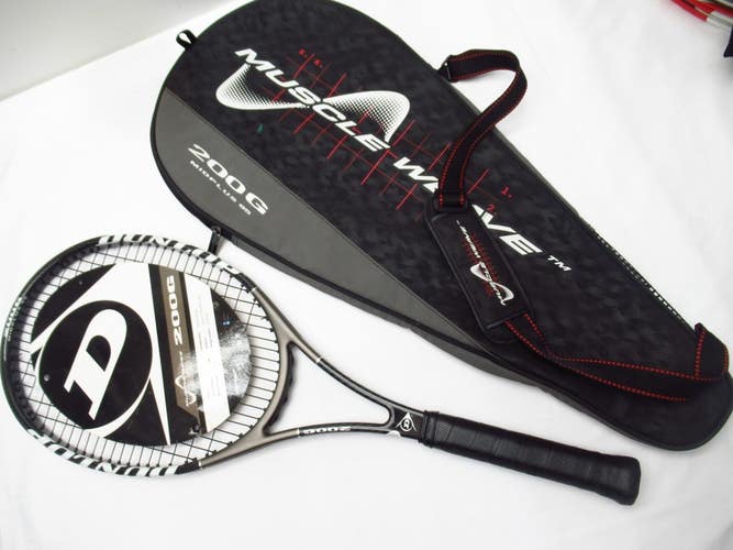 *MINT* 2000 DUNLOP MUSCLE WEAVE 200G 95 TENNIS RACQUET (4 1/4) FROM A COLLECTOR