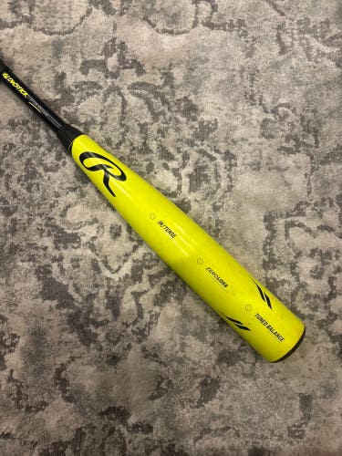 2024 Rawlings Icon Glowstick BBCOR Certified Bat (-3) 28 oz 31" (Used)