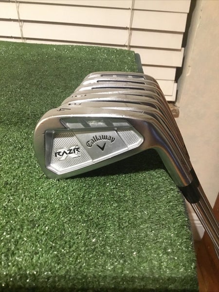 Callaway Razr X Forged Irons Set (4-PW) Regular Project X Flighted Steel Shafts