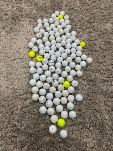 128 premium Golfballs