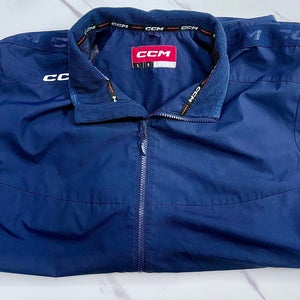 Blue Men's Large CCM Jacket (Used)