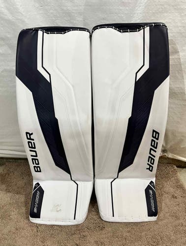 Brand New Bauer Supreme 34+1 Shadow Goalie Leg Pads