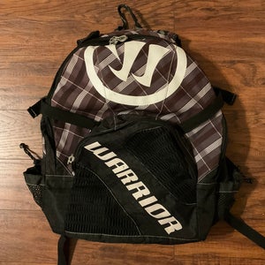 Black Adult Unisex Small / Medium Warrior Backpack (Used)