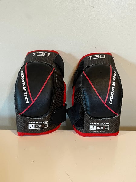 Extra Large Junior Sher-Wood Elbow Pads (Used)