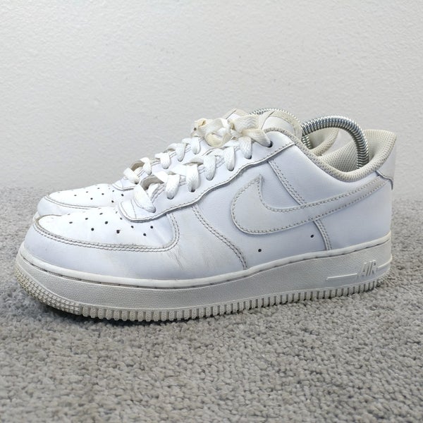 Nike Air Force 1 '07 Low Womens Size 8.5 Shoes White Leather DD8959-100 Sneakers