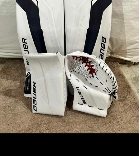 Bauer Supreme Shadow Pro Regular Goalie Glove And Blocker