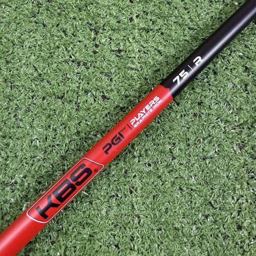 KBS PGI Players Graphite Iron 75 Regular 5 Hybrid Shaft Cobra Adapter 38