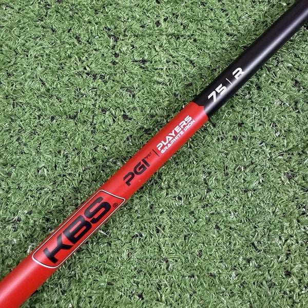 KBS PGI Players Graphite Iron 75 Regular 5 Hybrid Shaft Cobra Adapter 38