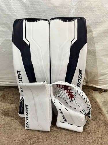 Brand New Bauer Supreme Shadow Regular Goalie Full Set