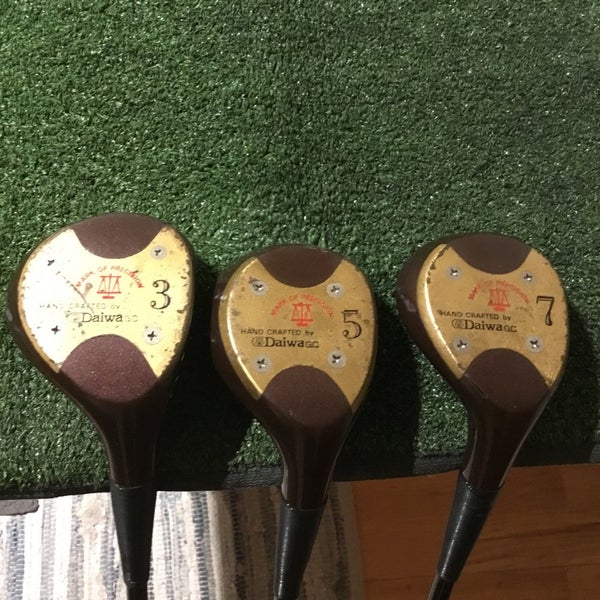 Daiwa Hi-Trac Woods Set (3W, 5W, 7W) TR Regular Graphite Shafts