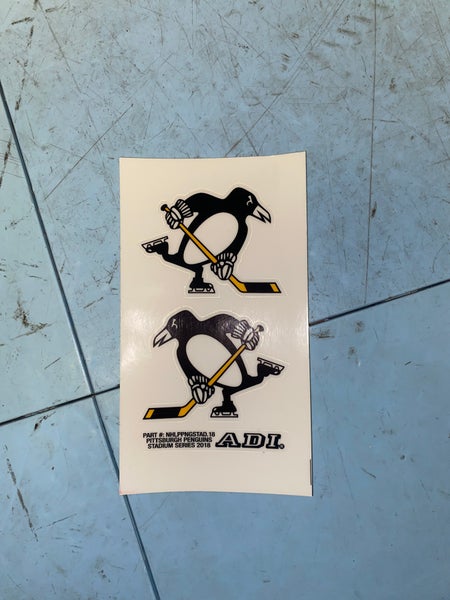 New Pittsburgh Penguins 2018 Stadium Series Helmet Stickers