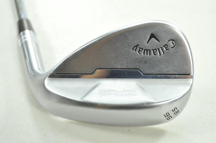 Callaway Opus Brushed Chrome 56*-12S Wedge Right DG MID Wedge Flex Steel #194488
