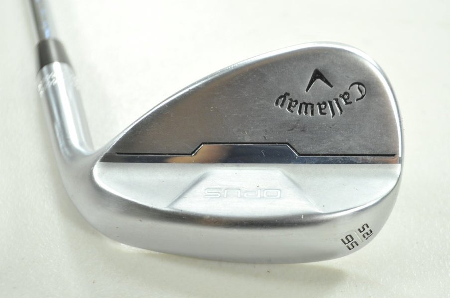 Callaway Opus Brushed Chrome 56*-12S Wedge Right DG MID Wedge Flex Steel #194488
