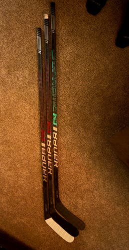 3 Bauer Supreme 2S pro LH stick bundle P92