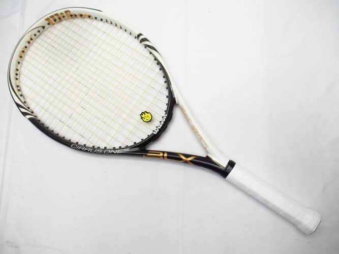 WILSON BLX CIRRUS ONE FX TENNIS RACQUET (4 1/4) FORMER REP DEMO. WELL PRESERVED