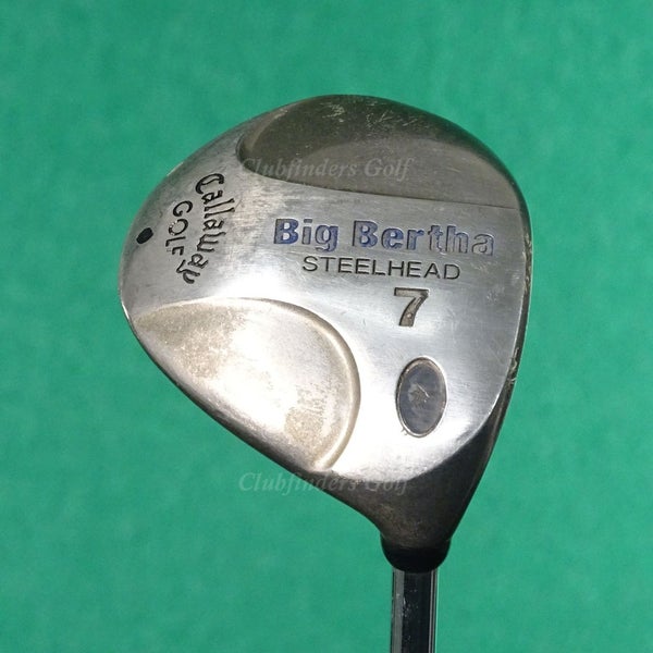 Callaway Golf Big Bertha Steelhead Fairway Wood 7 True Temper Steel Stiff