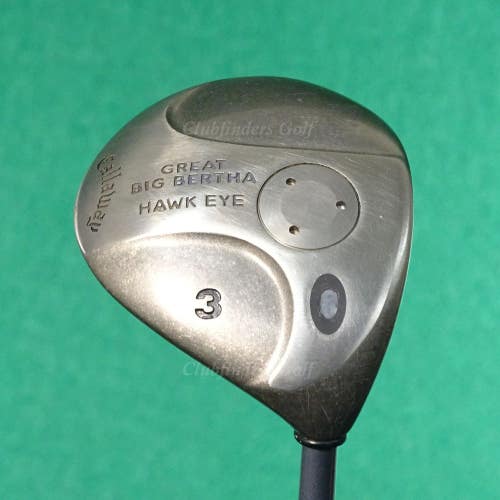 Callaway Great Big Bertha Hawk Eye Fairway Wood 3 Factory Hawk Eye UL Firm