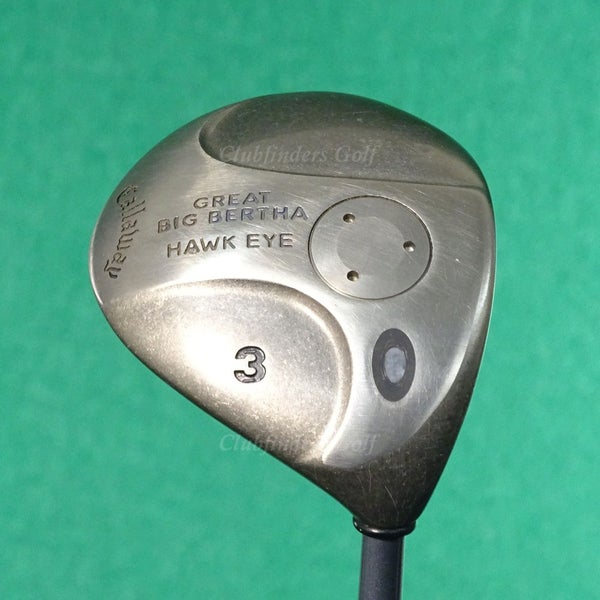 Callaway Great Big Bertha Hawk Eye Fairway Wood 3 Factory Hawk Eye UL Firm