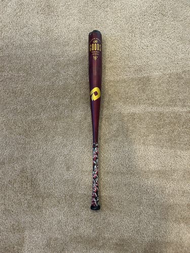 2020 DeMarini The Goods One Piece Alloy BBCOR Certified Bat (-3) 30 oz 33" (Used)