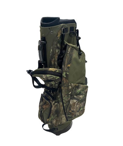 NEW Camo 8-Way Top Double Strap Carry/Stand Golf Bag