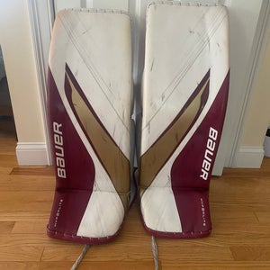 Large 2023 Bauer Hyperlite 2 Goalie Leg Pads Fowler Pro Return