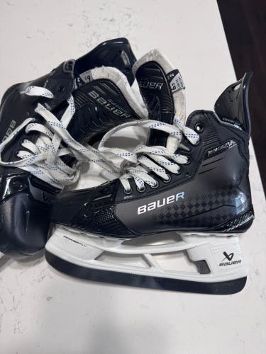 Bauer Supreme Shadow Hockey Skates Size 6.5 (New) With Fly Ti Steel