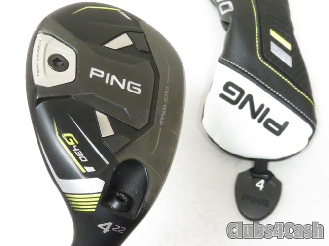 PING G430 HL Hybrid 22  4H High Launch Even Flow Black 85g 6.0 Stiff +Cover