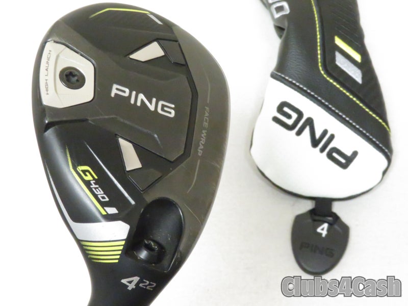 PING G430 HL Hybrid 22  4H High Launch Even Flow Black 85g 6.0 Stiff +Cover