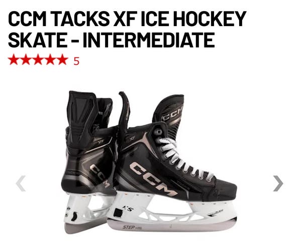CCM Tacks XF Intermediate 6.5 wide
