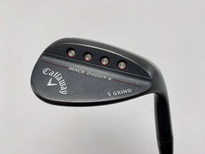 Callaway Mack Daddy 4 Black Wedge 60* 10 True Temper DG S200 Tour Issue RH