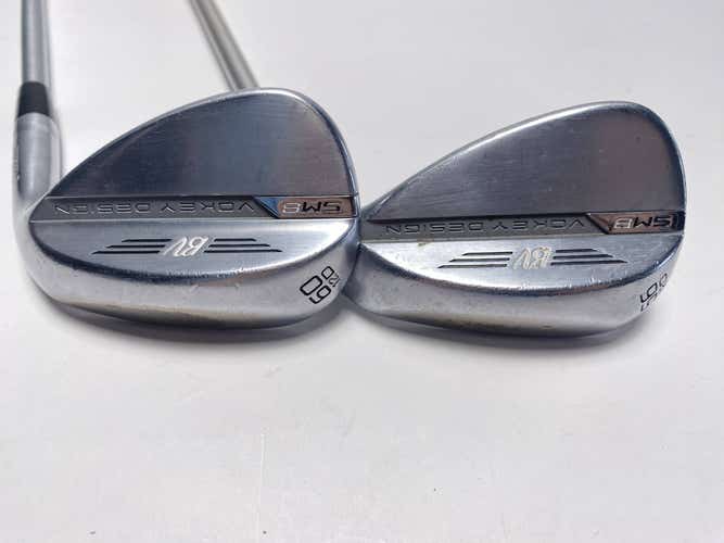 Titleist Vokey SM8 Tour Chrome Wedge Set 56* 12 | 60* 12 KBS C-Taper Mens RH