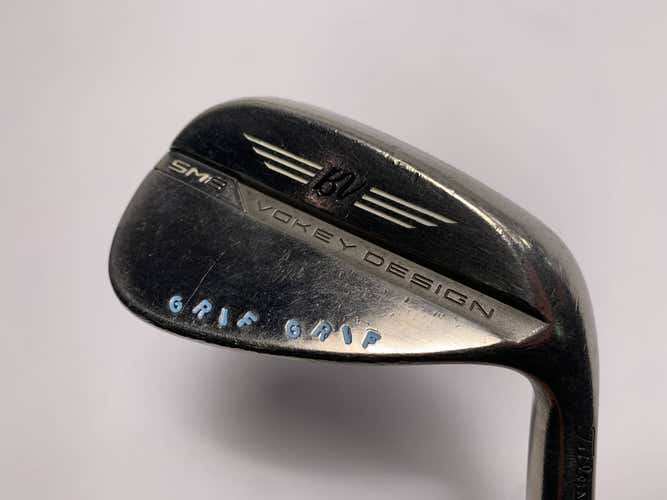 Titleist Vokey SM8 Tour Chrome Wedge 52* 12 F-Grind True Temper AMT Red R300 RH