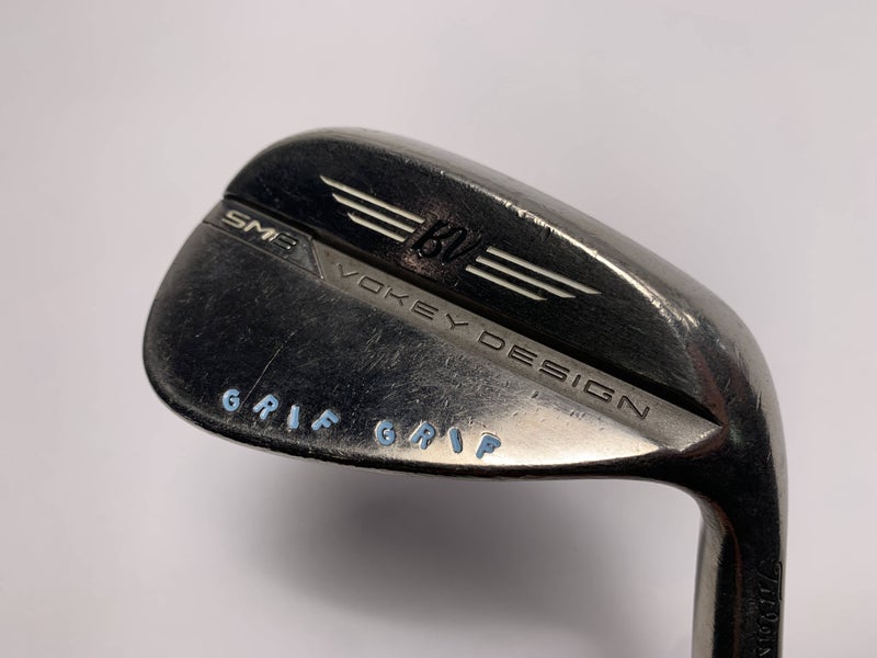Titleist Vokey SM8 Tour Chrome Wedge 52* 12 F-Grind True Temper AMT Red R300 RH
