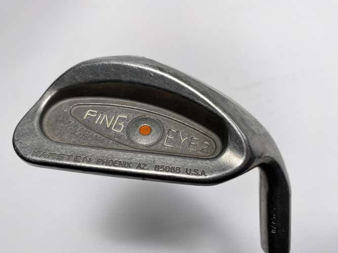 Ping Eye 2 Sand Wedge SW Orange Dot 2* Flat Karsten ZZ-Lite Stiff Steel Mens RH