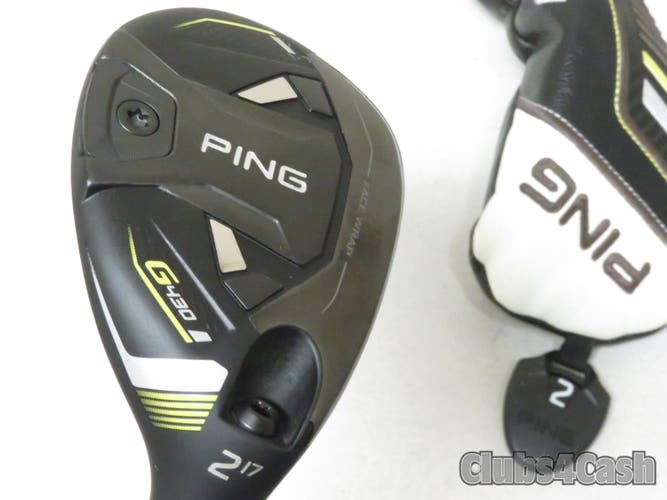 PING G430 Hybrid 17 2H Alta CB 70 Black Stiff Flex +Cover ... MINT