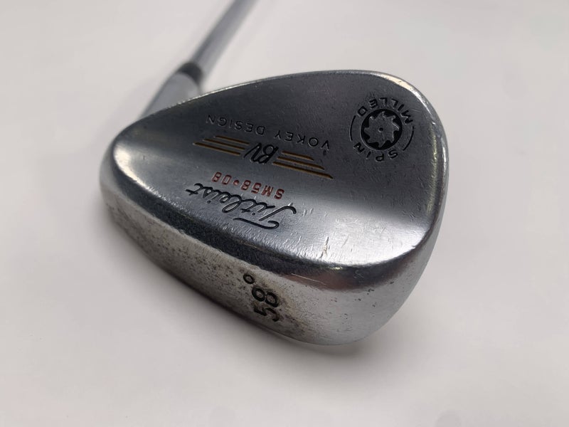 Titleist Vokey Spin Milled Chrome 2009 Lob Wedge LW 58* 8 Bounce Steel Mens RH