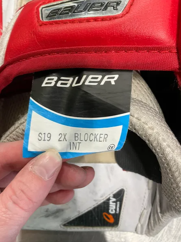 Bauer Vapor 2X Regular Glover and Blocker Set (Used)