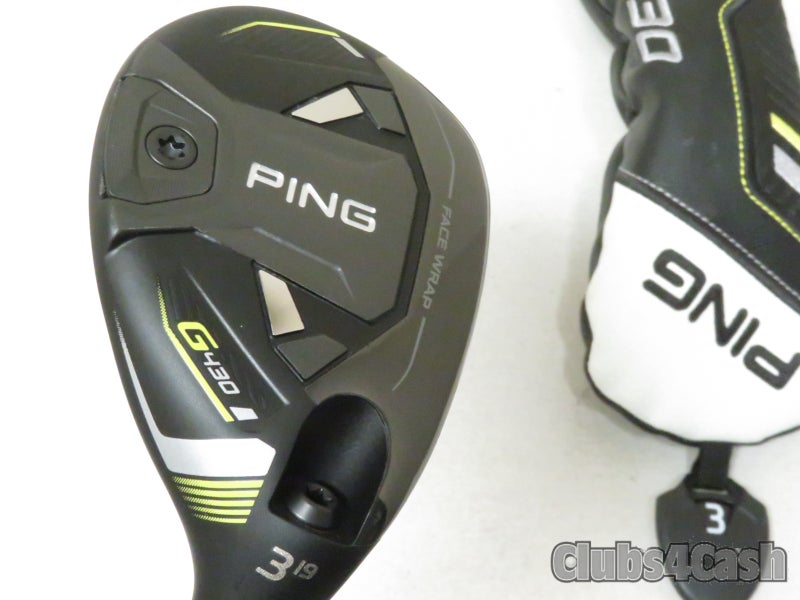 PING G430 Hybrid 19°  3H Alta CB 70 Black Stiff Flex +Cover ... MINT