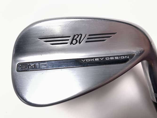 Titleist Vokey SM10 Tour Chrome Gap Wedge 46* 10 F-Grind BV Wedge Steel RH NEW