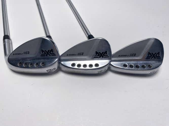 PXG 0311 Forged Chrome Wedge Set 50* 10 | 56* 10 | 60* 9 TT Elevate Tour Mens RH