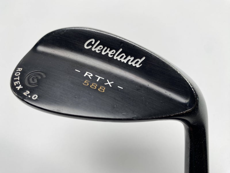 Cleveland 588 RTX 2.0 Black Satin 56* 14 True Temper DG Wedge RH Oversize Grip