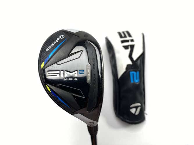 TaylorMade SIM2 MAX Rescue 3 Hybrid 19* Fujikura Ventus Blue 7S Stiff RH HC