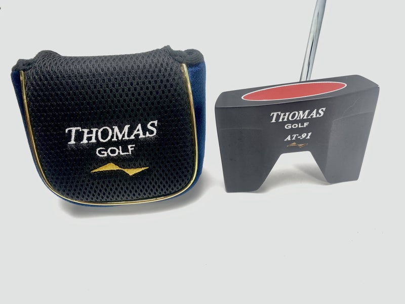 Thomas Golf AT-91 Putter 44.75" Split Grip Mens RH W/Head Cover
