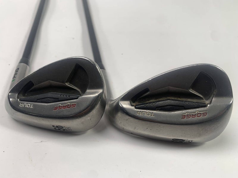 Ping Tour Gorge Wedge Set 56* 60* Green Dot 2* Up TFC 189 Regular RH