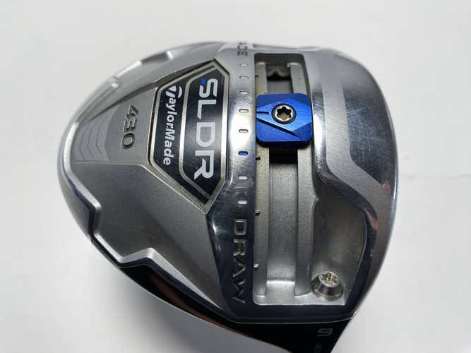 TaylorMade SLDR 430 Driver 9* Fujikura Motore Speeder Tour Spec 7.3 77g Stiff RH