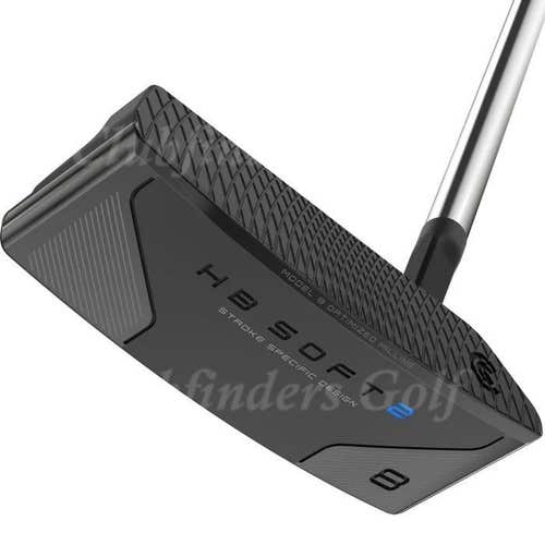 NEW! Cleveland HB Soft 2 Black 8S 34" Putter UST Mamiya All-In w/ Headcover