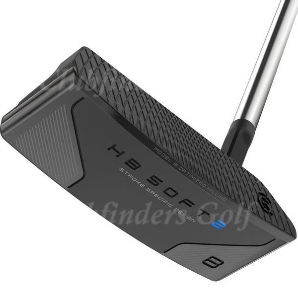 NEW! Cleveland HB Soft 2 Black 8S 34" Putter UST Mamiya All-In w/ Headcover