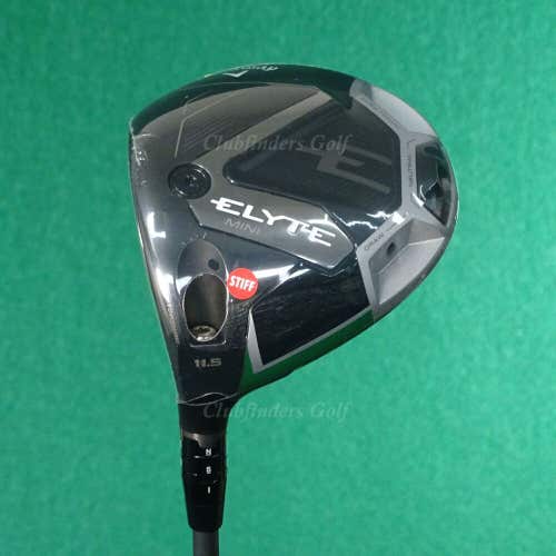 NEW LH Callaway 2025 ELYTE Mini Driver 11.5 Denali Blue Graphite Stiff w/ HC